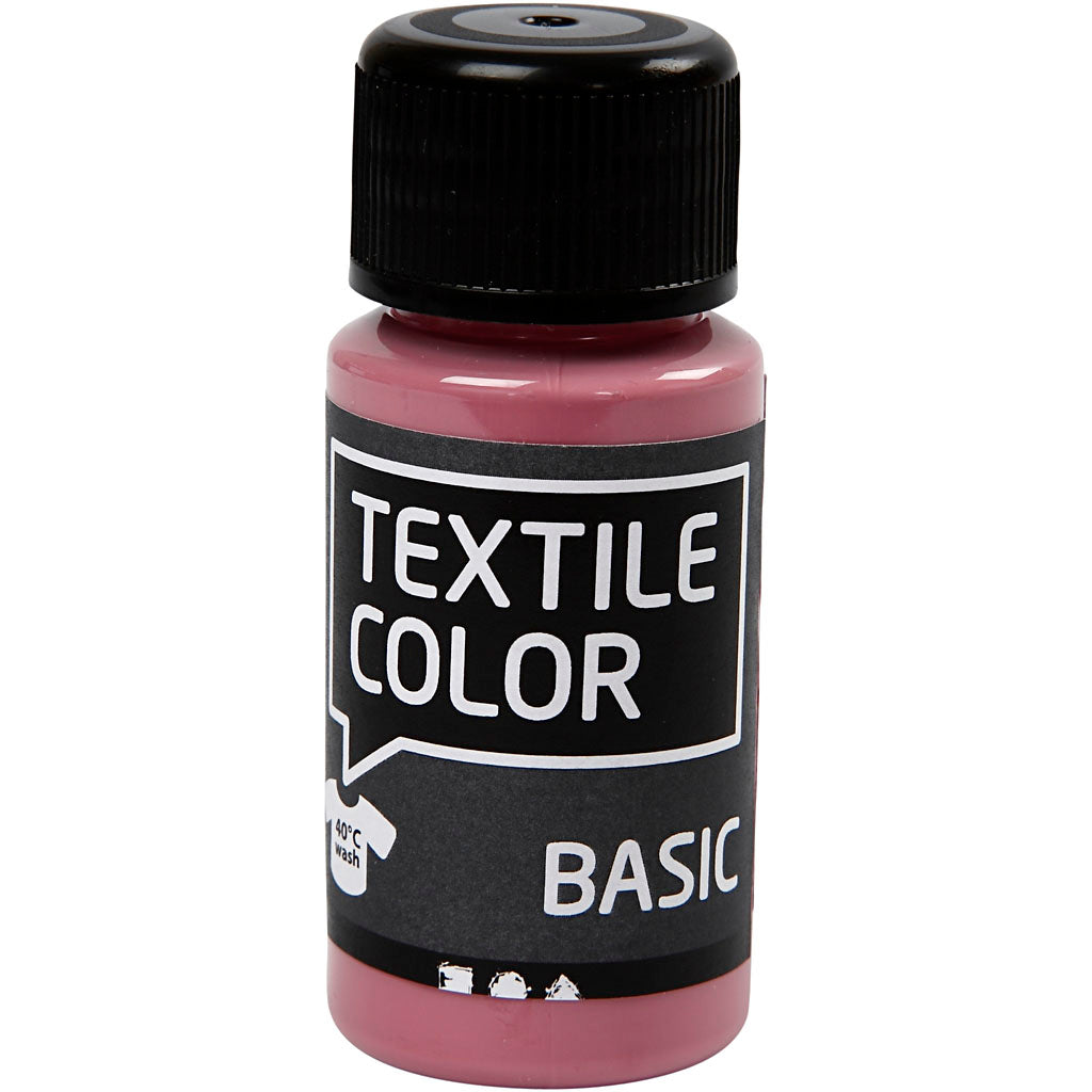 Textile Color, dark rose, 50 ml/ 1 bottle