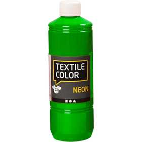 Textilfarbe, Neongrün, 500 ml/ 1 Fl. [HOB-34226]