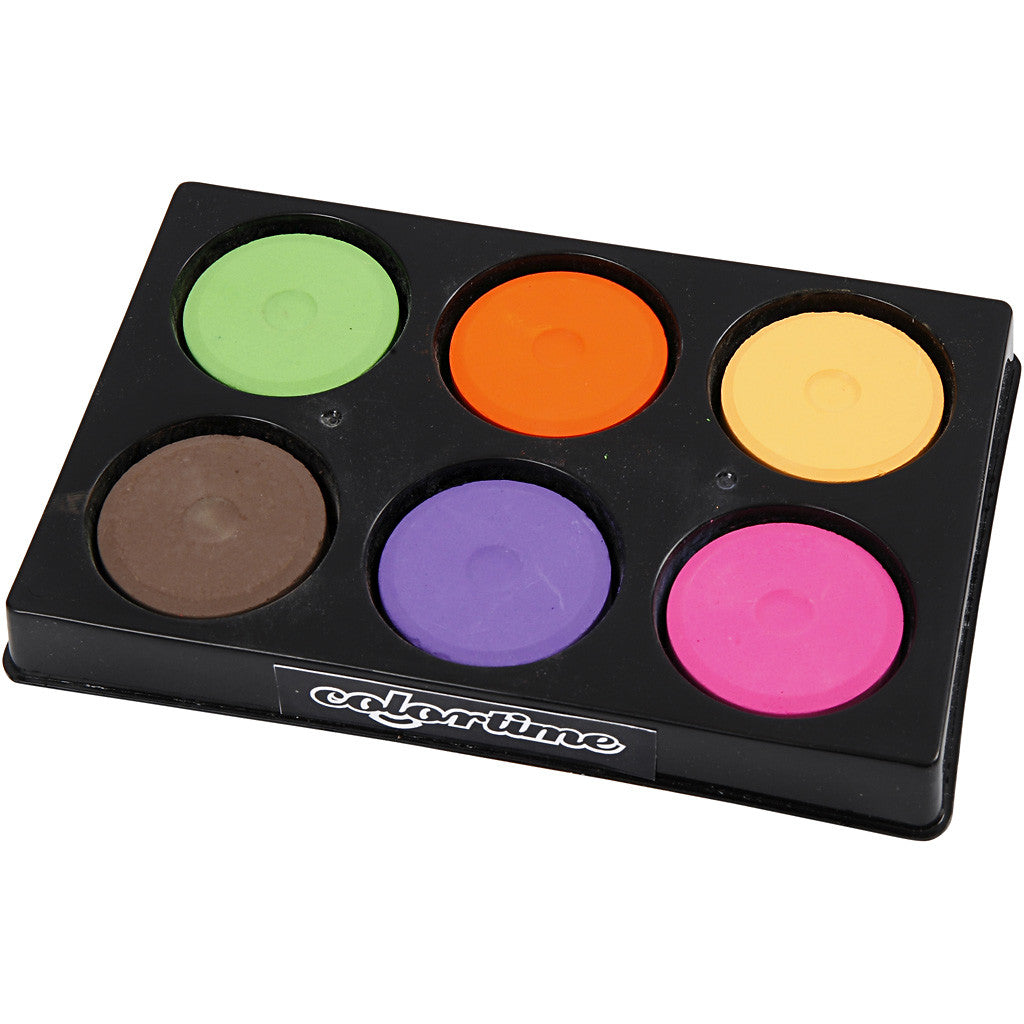 Wasserfarben, H 19 mm, D 57 mm, Zusätzliche Farben, 1 Pck [HOB-34562]