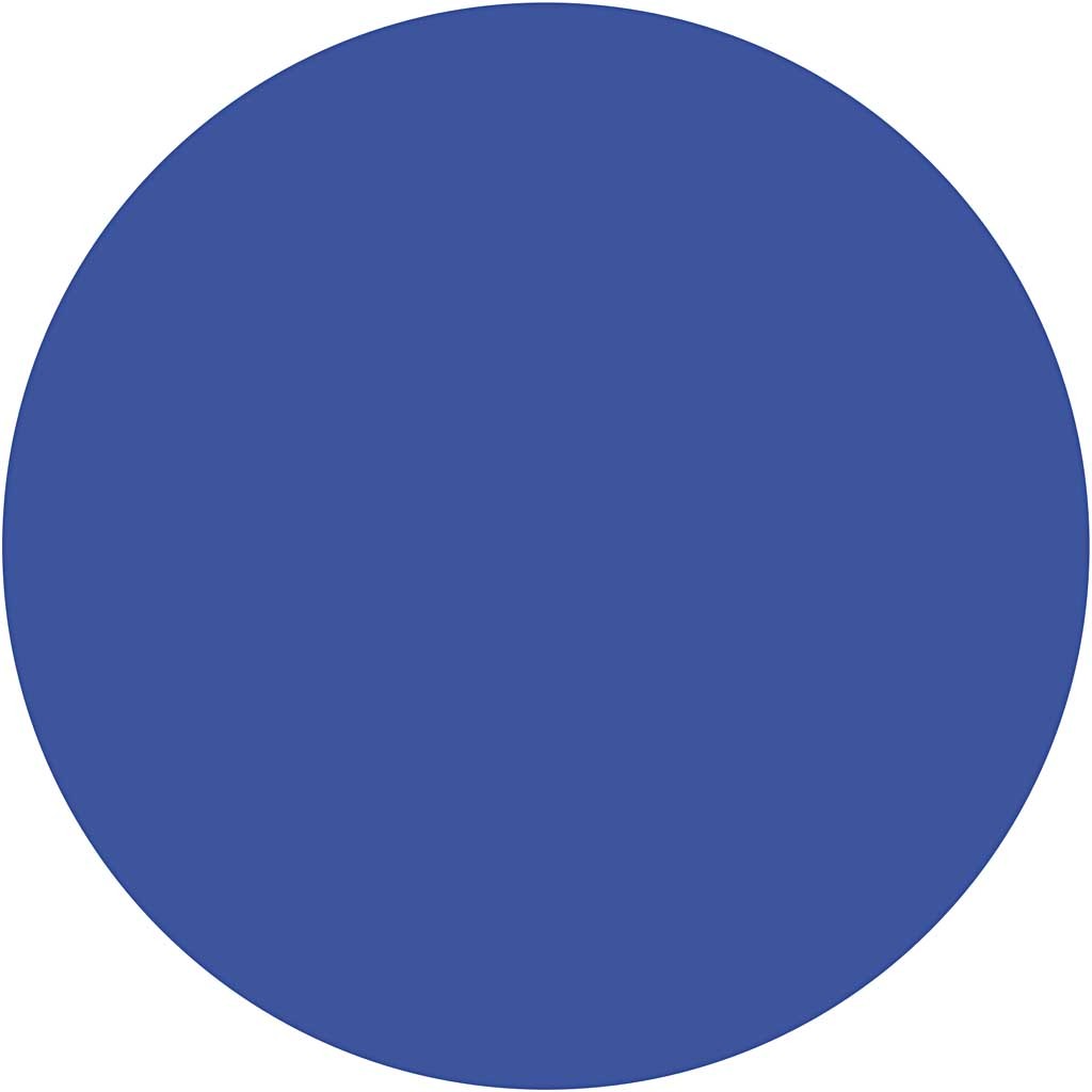 Acrylfarben, Mattglänzend, Deckend, Ultramarinblau, 500 ml/ 1 Fl. [HOB-35424]