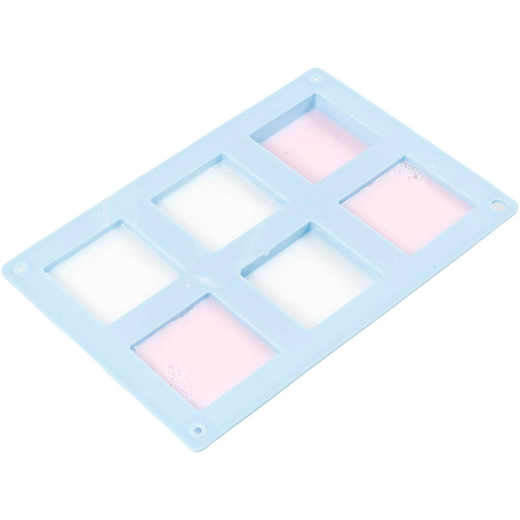 Silikonform, H 2,5 cm, L 5 cm, B 5 cm, 60 ml, 1 Stk [HOB-371811]