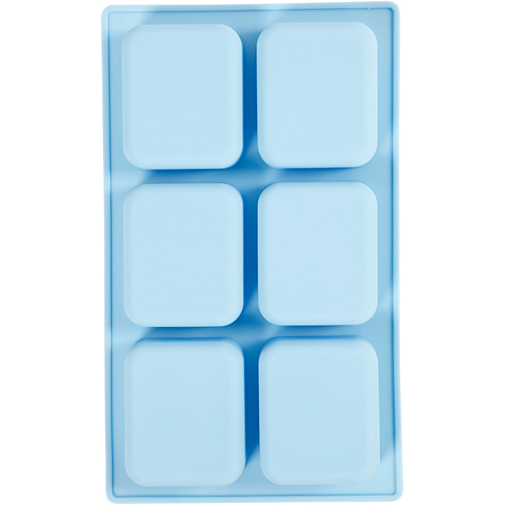 Silicone Mould, H: 2,5 cm, L: 7 cm, W: 5,9 cm, 100 ml