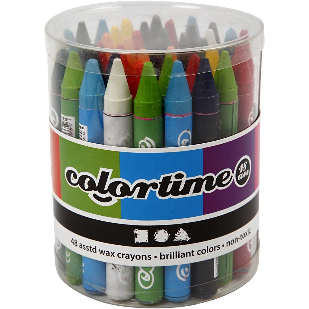 Colortime Farbkreide, 5x48 sort./ 1 Set [HOB-38145]