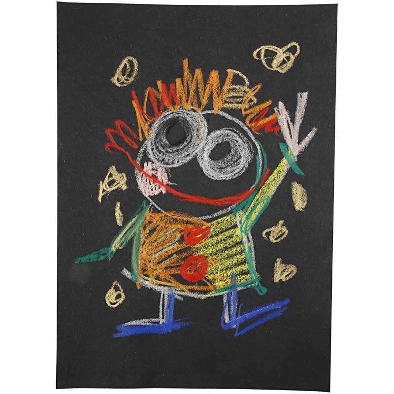 Woody 3-in-1 Buntstifte, L 11 cm, Dicke 16 mm, Mine 10 mm, Sortierte Farben, 10 Stk/ 1 Pck [HOB-38190]