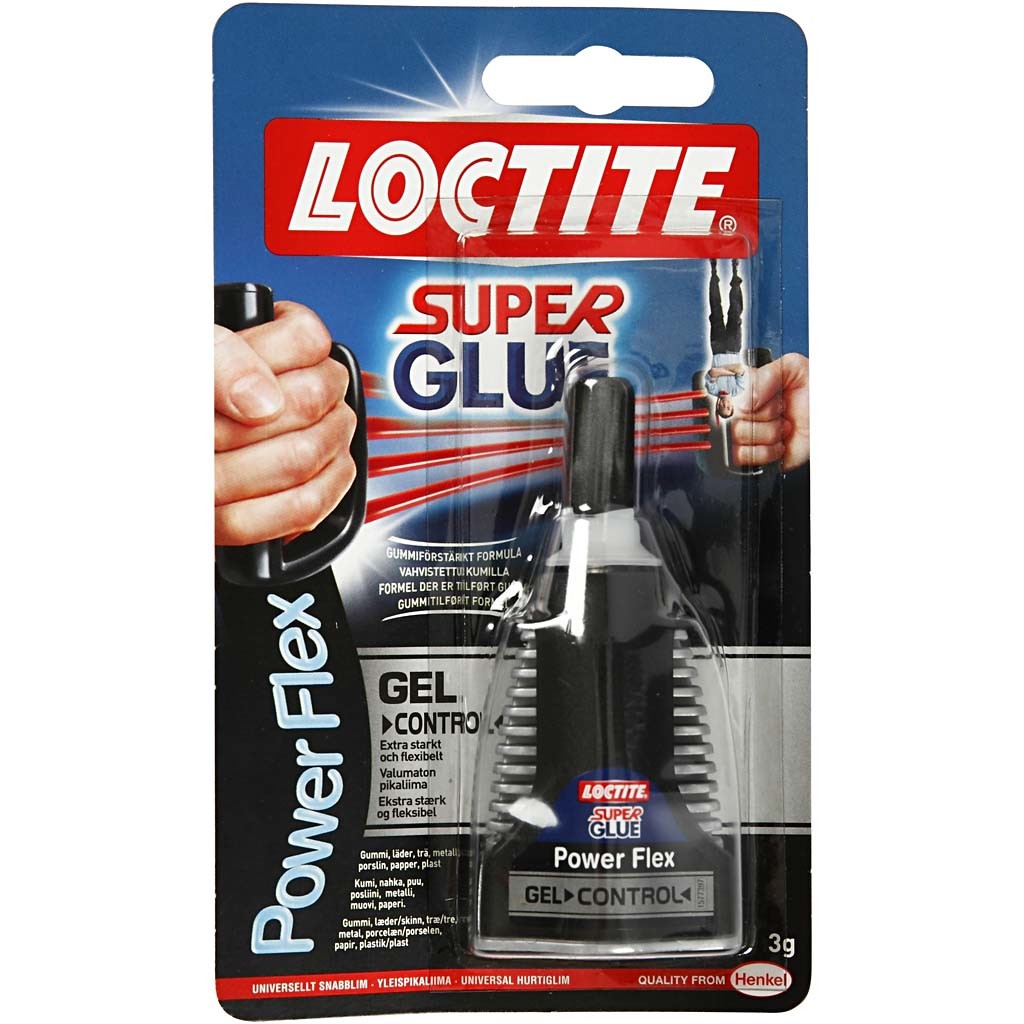 Loctite Power Flex Sekundenkleber, 3 g/ 1 Stk [HOB-39061]