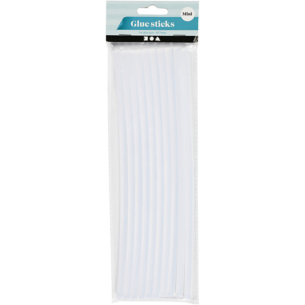Klebesticks Mini, L 25 cm, D 7 mm, 10 Stk/ 1 Pck [HOB-391350]