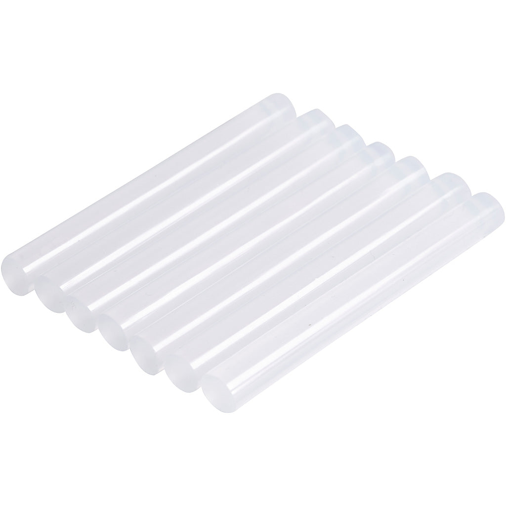 Heißklebesticks, L: 10 cm, D: 11 mm, 7 Stck./ 1 Pck. [HOB39138]