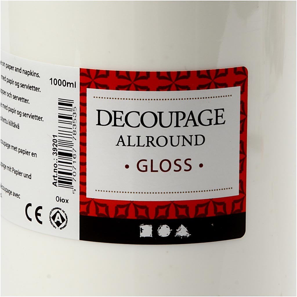 Découpage-Lack, Glänzend, 1000 ml/ 1 Fl. [HOB-39201]