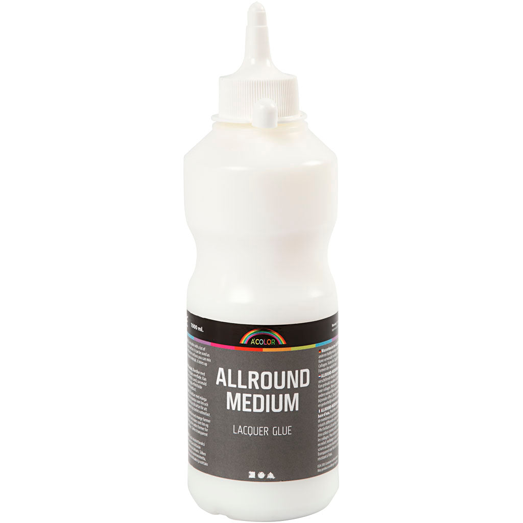 All-round medium adhesive lacquer, 500 ml/ 1 bottle