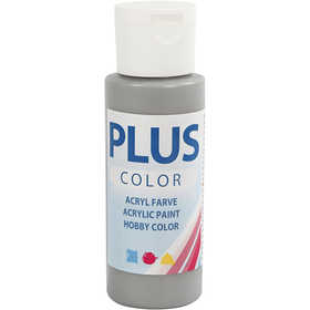 Plus Color Bastelfarbe, Regengrau, 60 ml/ 1 Fl. [HOB-39640]