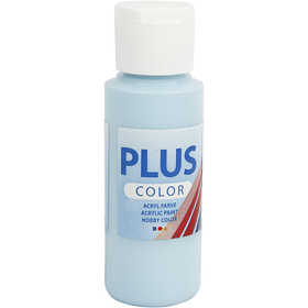 Plus Color Bastelfarbe, Arktisblau, 60 ml/ 1 Fl. [HOB-39646]