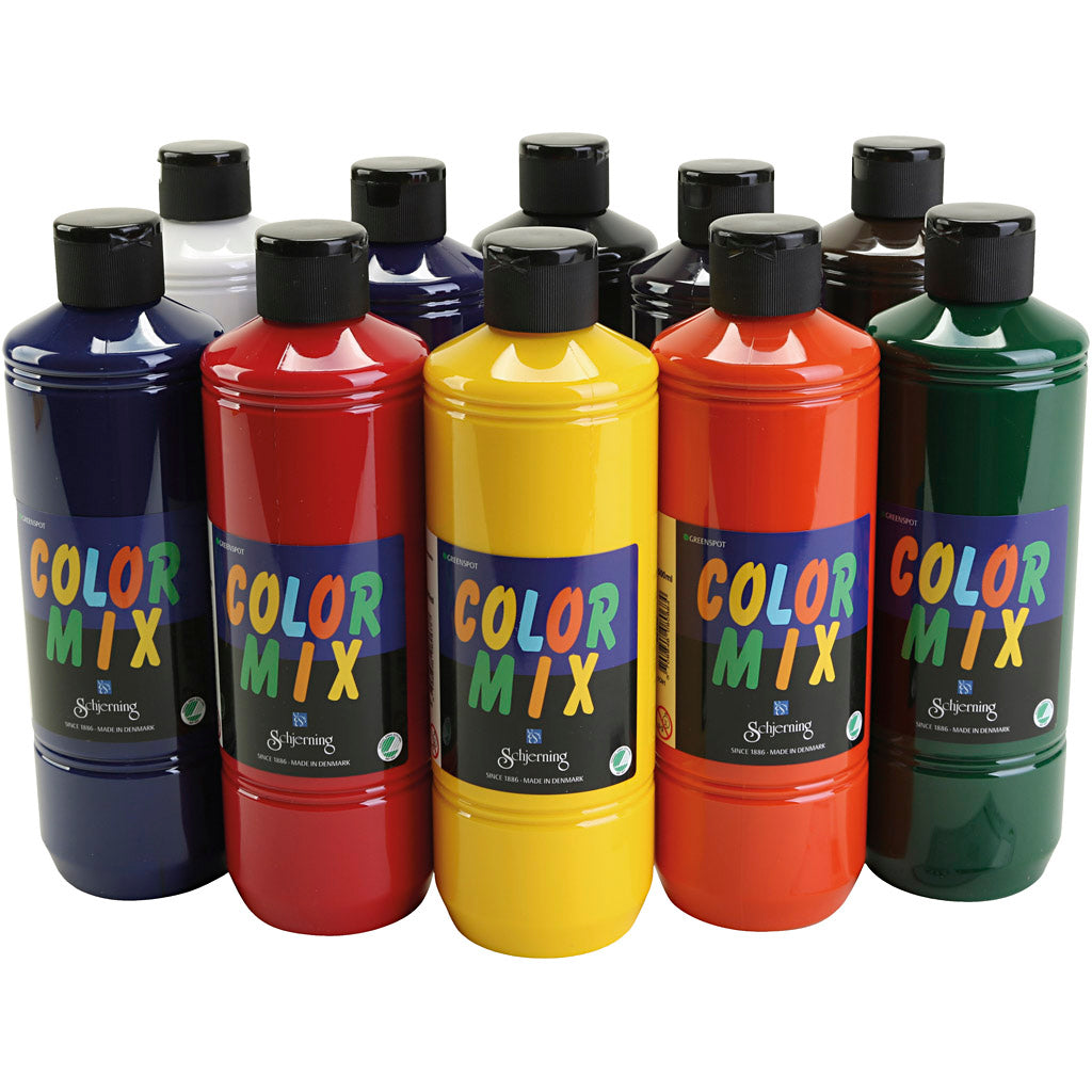 Greenspot Colormix, assorted colours, 10x500 ml