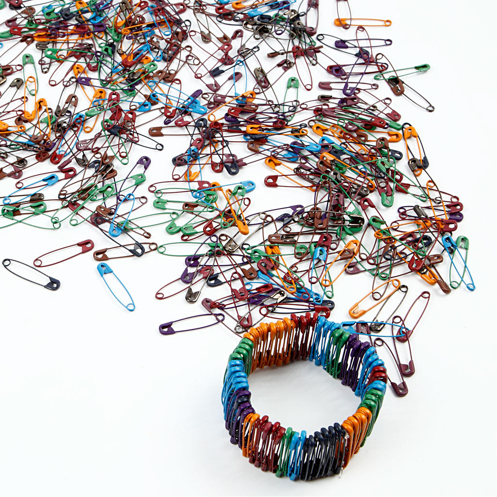 Sicherheitsnadeln, L 34 mm, Dicke 0,8-1,00 mm, 10x100 Stk/ 1 Pck [HOB-41100]