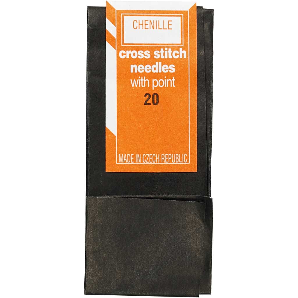 Sticknadeln, Nr. 20, L 43 mm, mit scharfer Spitze, 25 Stk/ 1 Pck [HOB-41114]