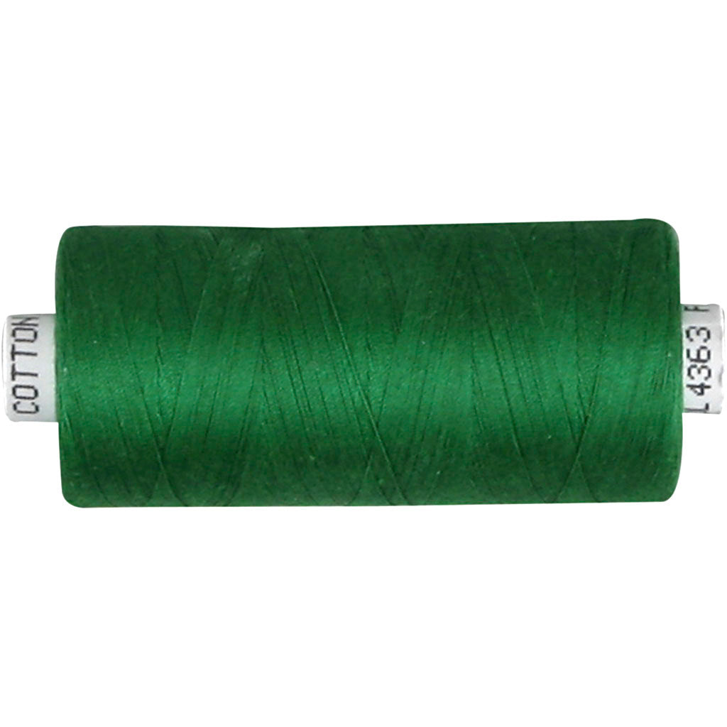 Sewing Thread, green, 1000 m/ 1 roll
