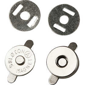 Magnetverschluss, D 18 mm, 25 Stk/ 1 Pck [HOB-41388]