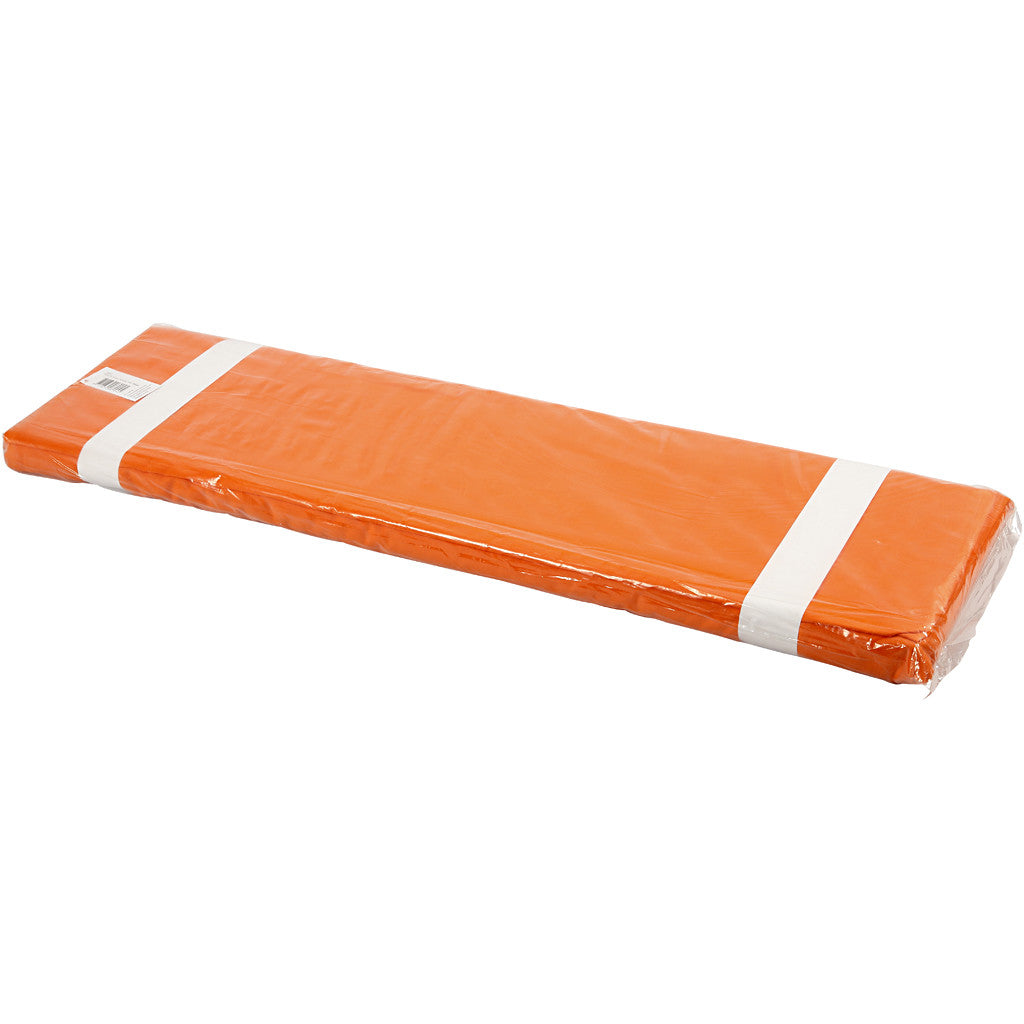 Stoff, B 145 cm, 140 g, Orange, 10 m/ 1 Rolle [HOB-44082]