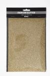 Bügelfolie, A5, Blatt 148x210 mm, Glitter, Gold, 1 Bl. [HOB-44325]