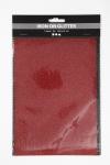 Bügelfolie, A5, Blatt 148x210 mm, Glitter, Rot, 1 Bl. [HOB-44331]