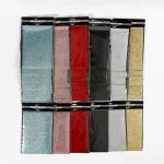Bügelfolie, Blatt 148x210 mm, Glitter, Sortierte Farben, 6x10 Bl./ 1 Pck [HOB-44337]