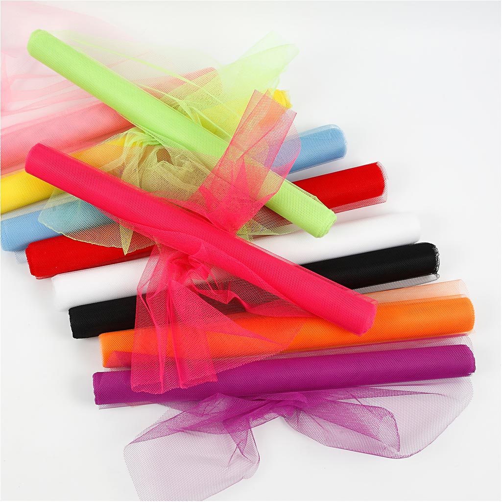 Tüll, B 50 cm, 10x5 m/ 1 Pck [HOB-44610]