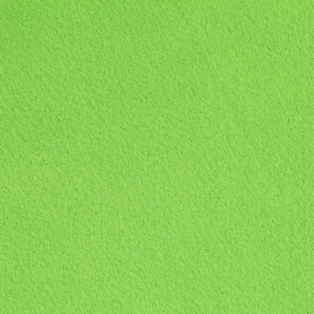Bastelfilz, B 45 cm, Dicke 1,5-2 mm, 180-200 g, Hellgrün, 5 m/ 1 Rolle [HOB-45024]