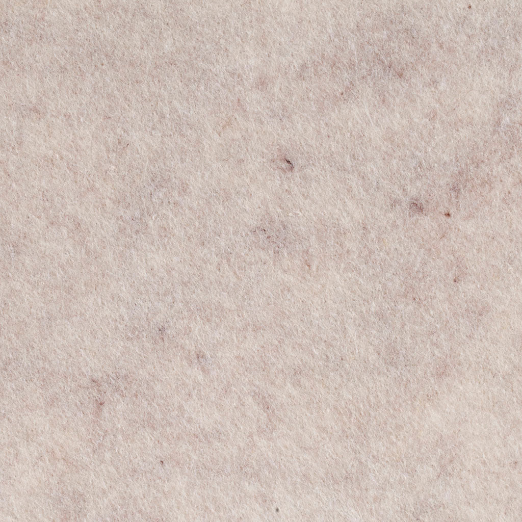 Bastelfilz, B 45 cm, Dicke 1,5-2 mm, meliert, 180-200 g, Naturweiß, 5 m/ 1 Rolle [HOB-45042]