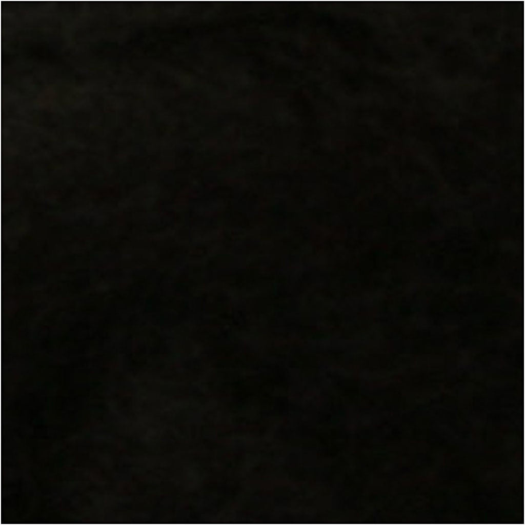 Kardierte Wolle , Schwarz, 100 g/ 1 Bündl. [HOB-451840]