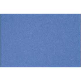 Bastelfilz, Blatt 42x60 cm, Dicke 3 mm, Blau, 1 Bl. [HOB-45237]