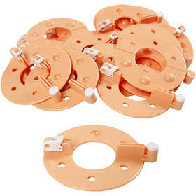 Pompon-Schablone, D 7 cm, 12 Stk/ 1 Pck [HOB-46137]