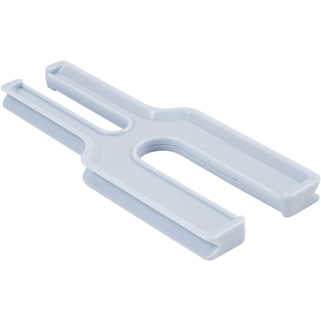 Pompon-Schablone, L 12 cm, B 5 cm, 1 Stk [HOB-46138]