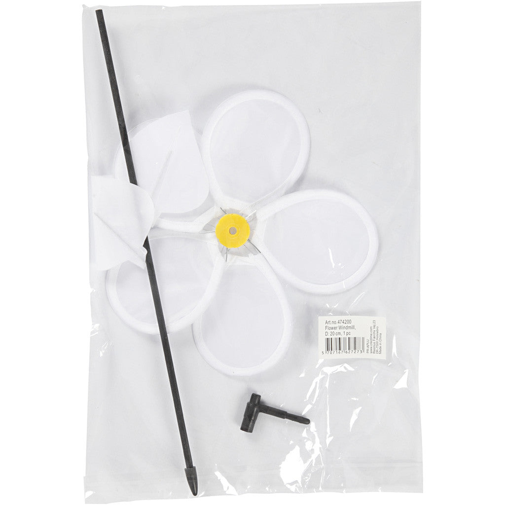 Windrad Blume, D 20 cm, 1 Stk [HOB-474200]