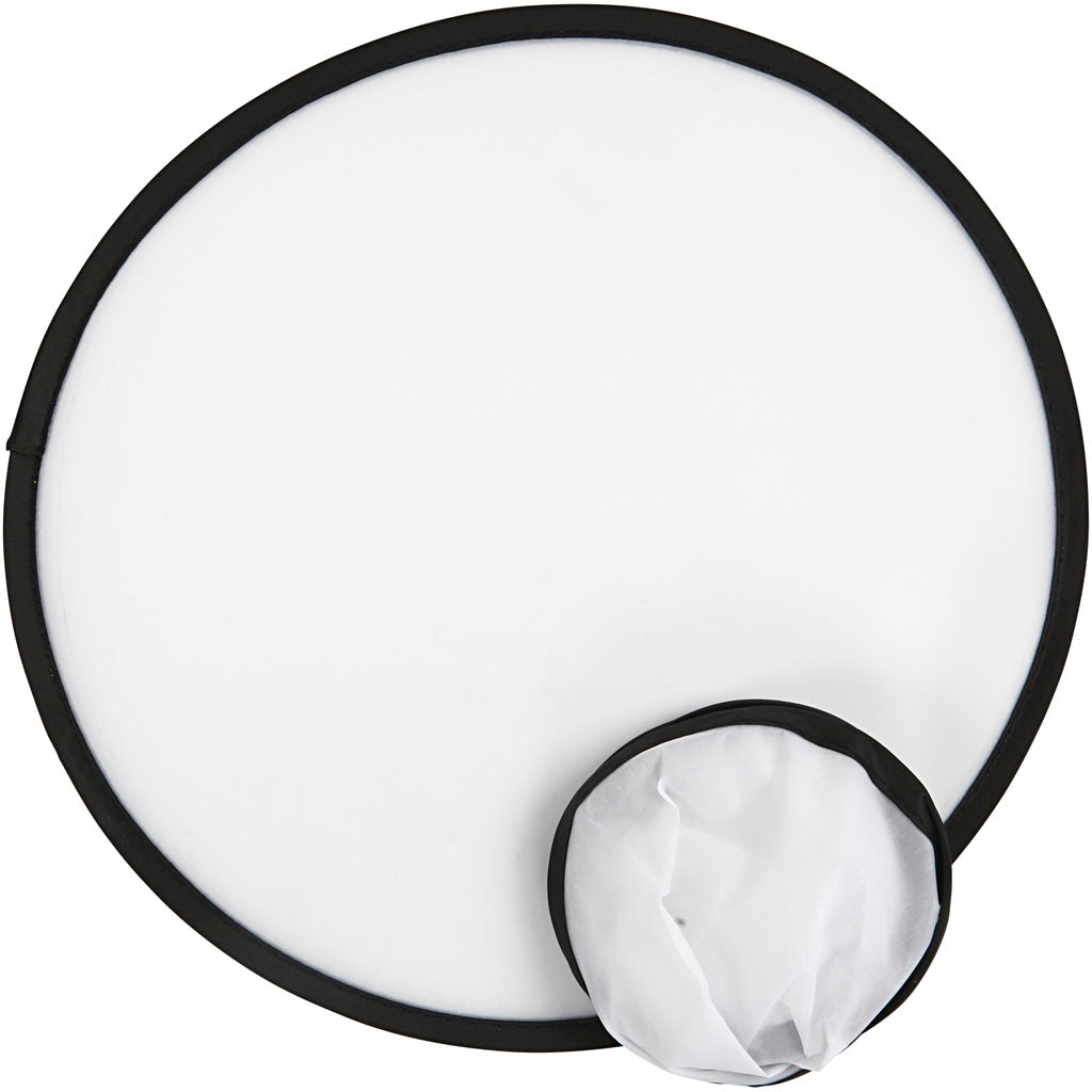 Frisbee, dia. 25 cm, white, 5 pc