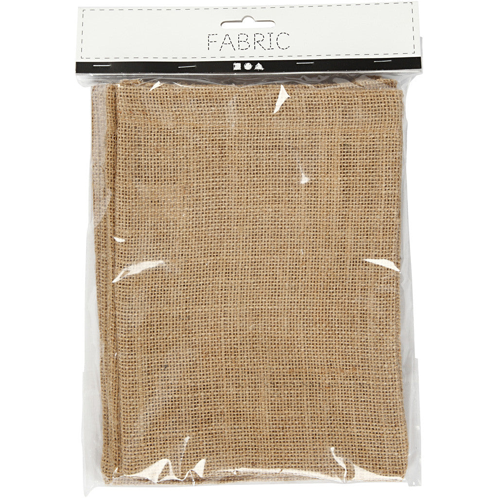 Stoffbeutel, Größe 15x20 cm, 275 g, Braun, 4Stk/ 1 Pck [HOB-499906]