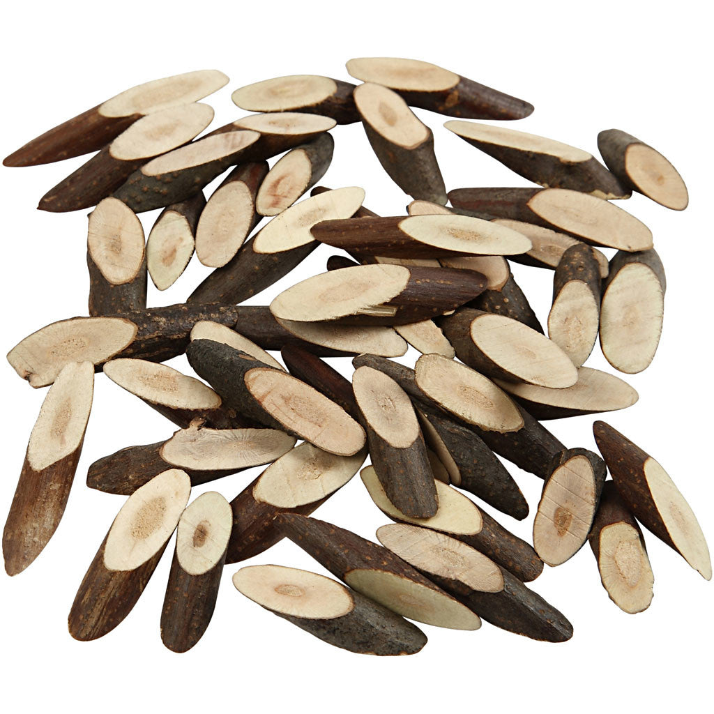 Holzscheiben, L 30 mm, Dicke 6 mm, 230 g/ 1 Pck [HOB-502110]