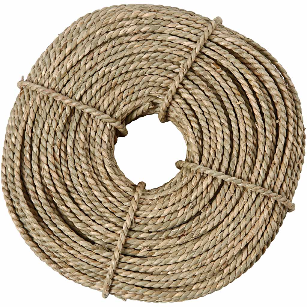 Seegras, Dicke 2,8-3 mm, ca. 110 m, Beige, 500 g/ 1 Bündl. [HOB-50388]