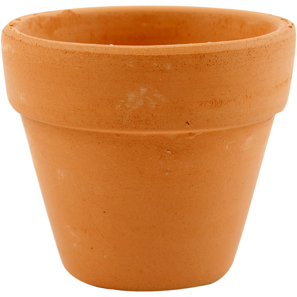 Flower Pots, H: 6,5 cm, dia. 7 cm, 24 pc