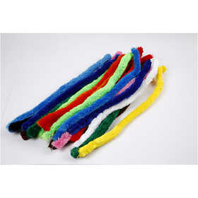 Pfeifenreiniger, Dick, L 45 cm, Dicke 25 mm, Sortierte Farben, 60 sort./ 1 Pck [HOB-51643]