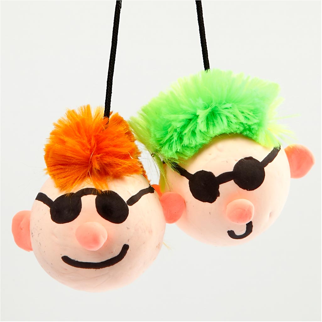 Pfeifenreiniger, Dick, L 45 cm, Dicke 25 mm, Sortierte Farben, 60 sort./ 1 Pck [HOB-51643]