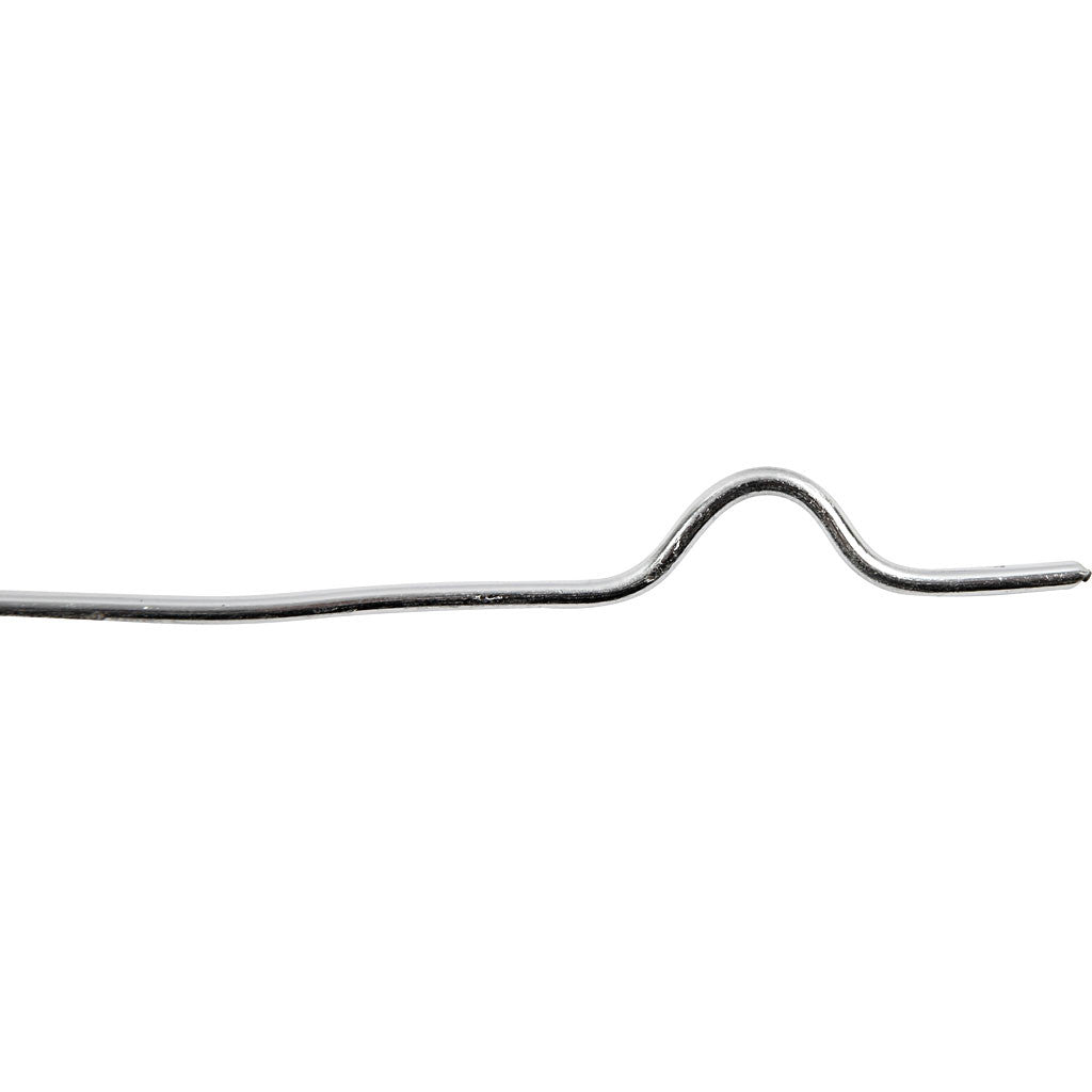 Aluminiumdraht, rund, Dicke 3 mm, Silber, 29 m/ 1 Rolle [HOB-51717]