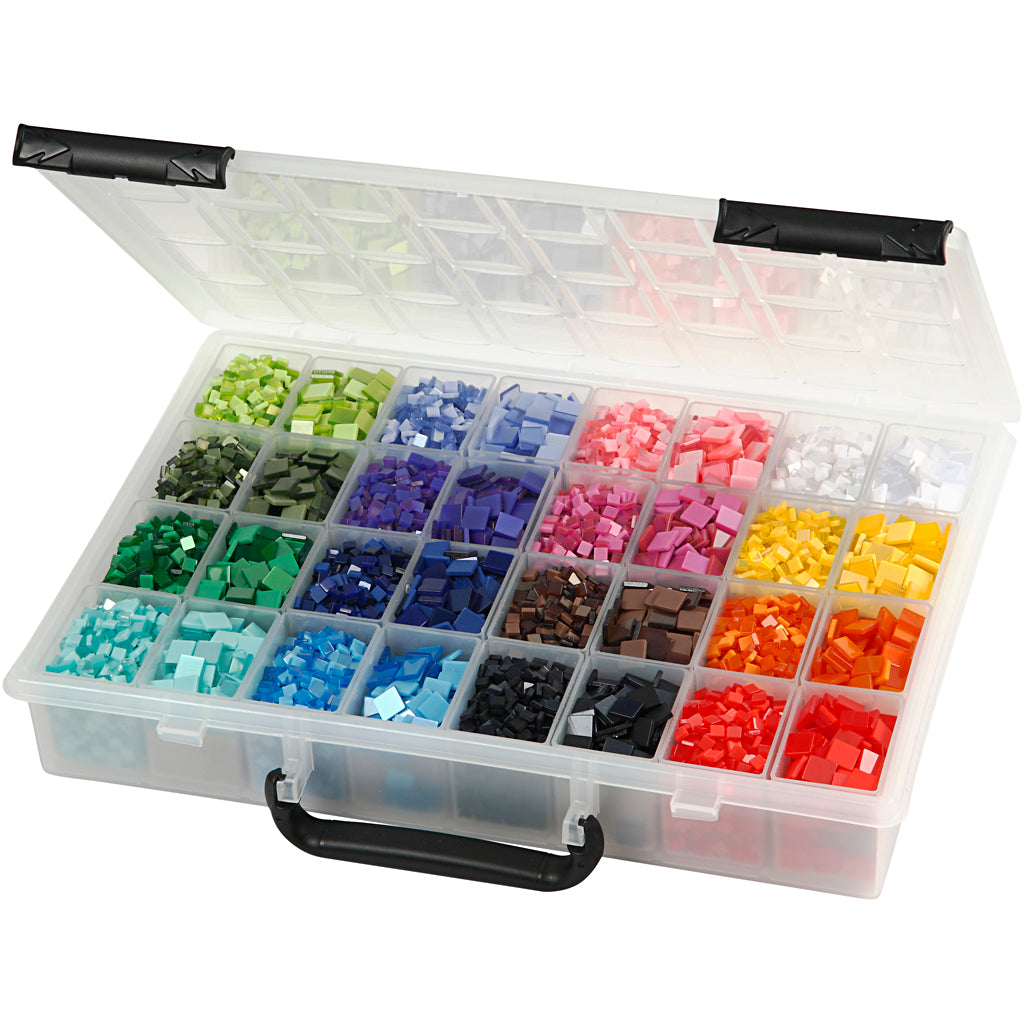 Mini Mosaic, size 5x5+10x10 mm, thickness 2 mm, 32x25 g