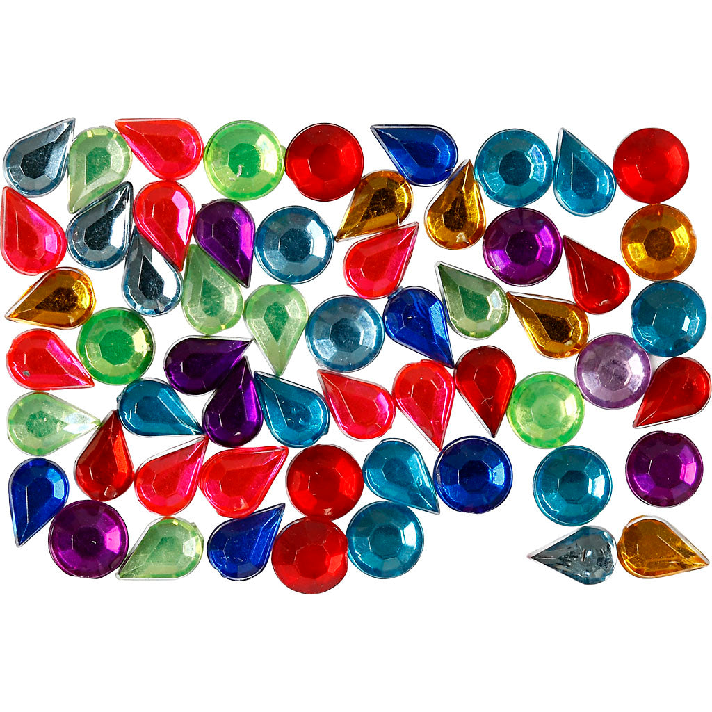 Rhinestones, size 5 mm, 15 g