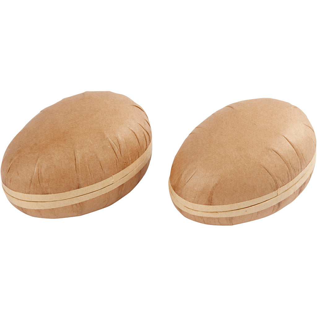 Zweiteilige Eier, L 12 cm, 2 Stk/ 1 Pck [HOB-54175]