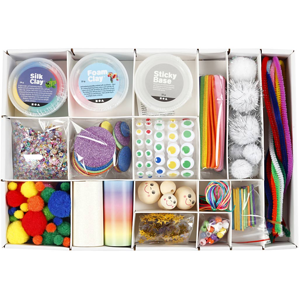 Kreativ Mix, Regenbogen, 1 Set [HOB-54461]