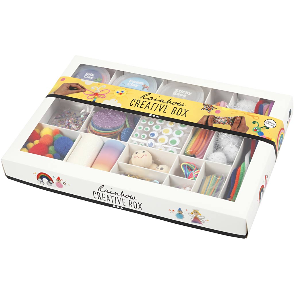 Kreativ Mix, Regenbogen, 1 Set [HOB-54461]