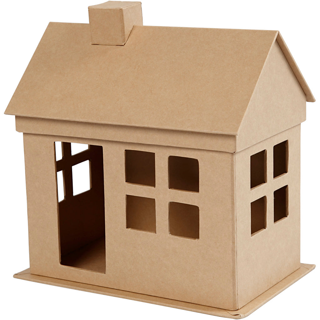 House, H: 23 cm, D. 14,5 cm, L: 22,5 cm