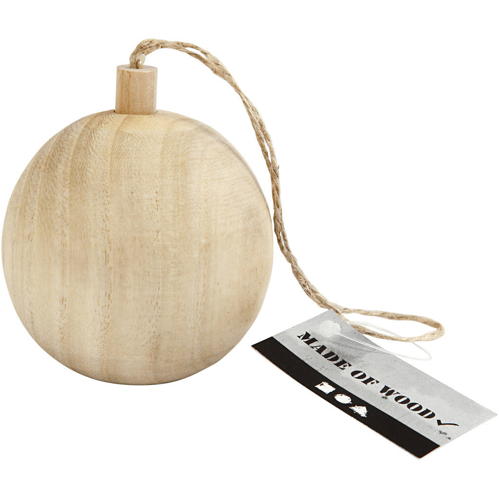 Weihnachtsschmuck, D 6,4 cm, 1 Stk [HOB-55326]