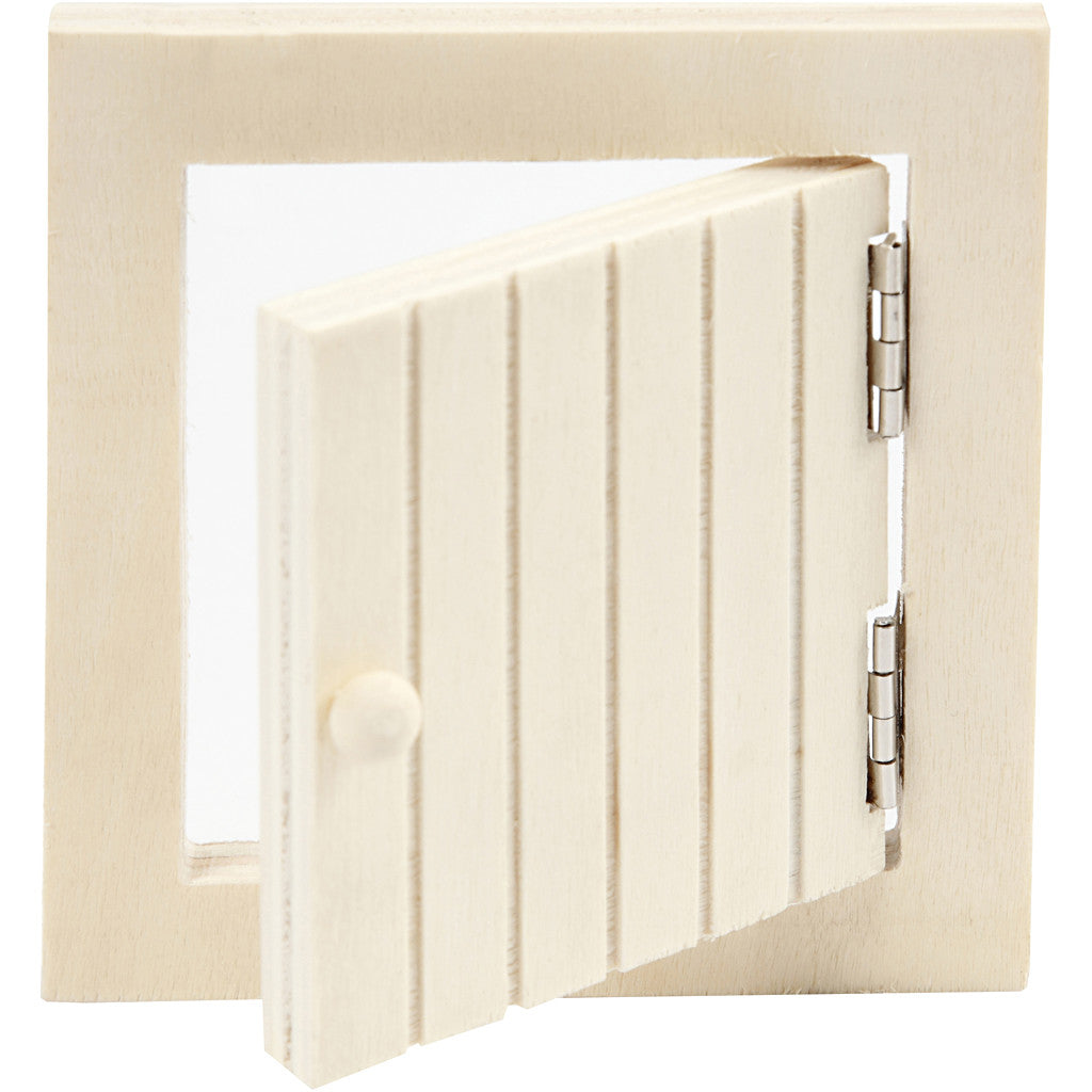 Dachluke und Strickleiter, Größe 9-20 cm, 1 Set [HOB-55977]