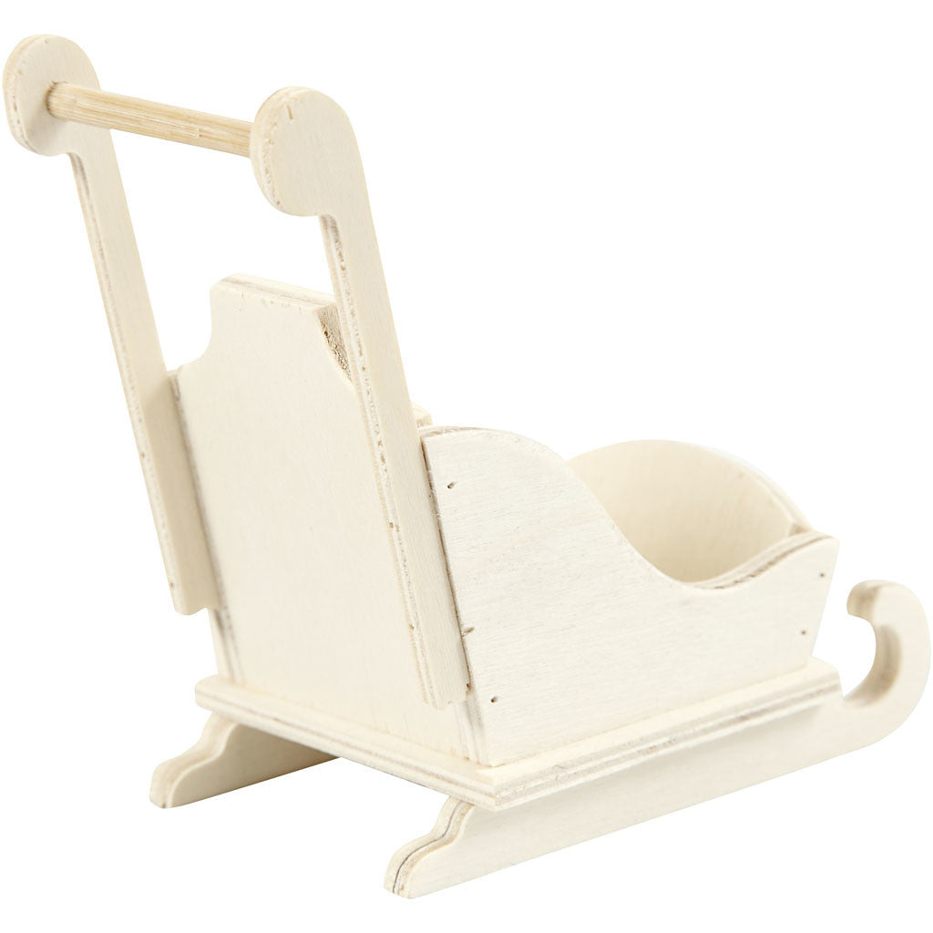 Schlitten, Größe 8x5x9 cm, 1 Stk [HOB-56514]