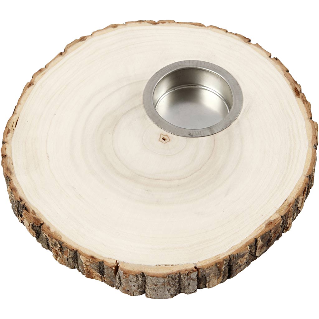 Teelichthalter, D 14-16 cm, Dicke 19 mm, 1 Stk [HOB-56563]